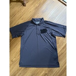 511 Tactical Polo Button Up Shirt Mens Large Dark Gray
